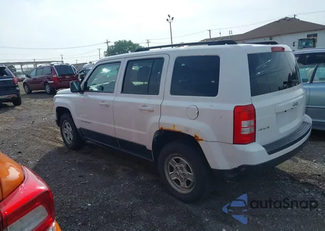 2012 Jeep Patriot Sport from USA, damaged, VIN 1C4NJRBB9CD593909